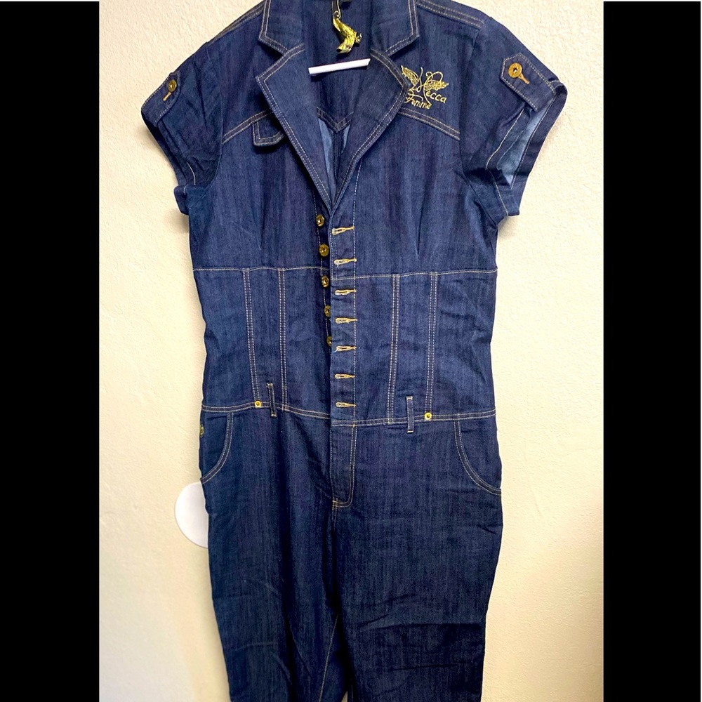 COPY - Womens Jean jumpsuit